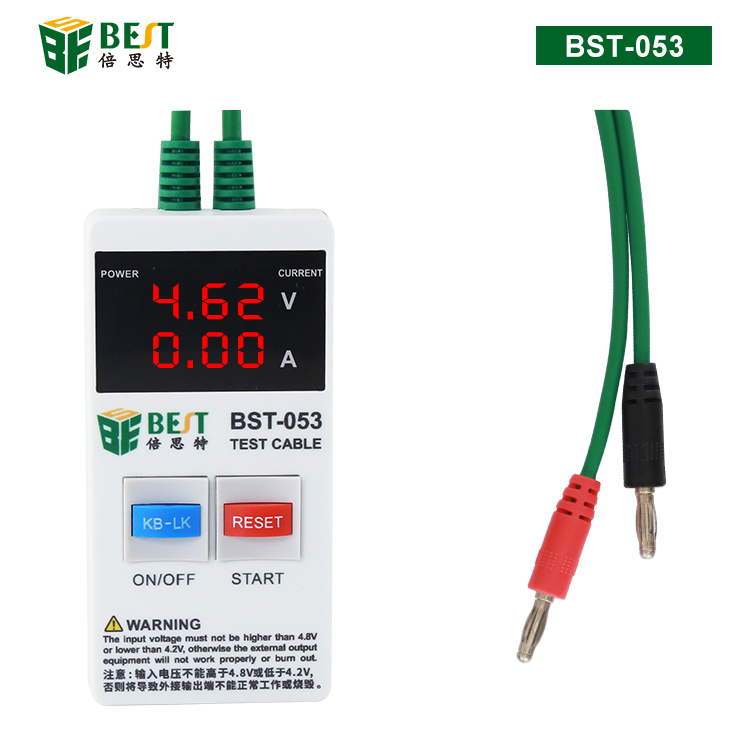 BST-053 蘋果手機(jī)6-11維修專用電源開(kāi)機(jī)線 3A內(nèi)置芯片維修檢測(cè)線